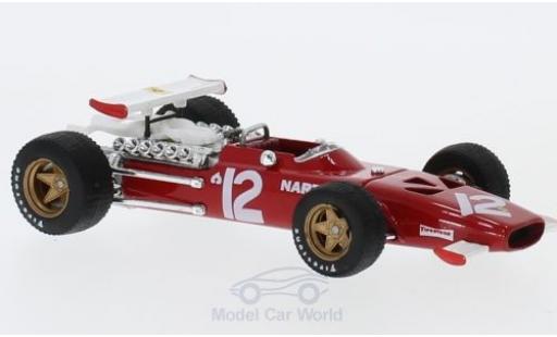 Modelauto Ferrari 312 P F1 No.12 formule 1 GP Mexiko 1969 .Rodriguez 1/43 Brumm