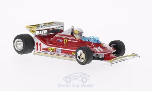 Modelauto Ferrari 312 T4 No.11 GP Monaco 1979 J.Scheckter 1/43 Brumm