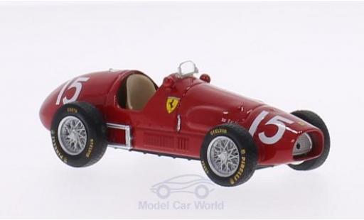 Modelauto Ferrari 500 F2 No.15 formule 2 GP Gro&Atilde;�britannien 1952 A.Ascari 1/43 Brumm