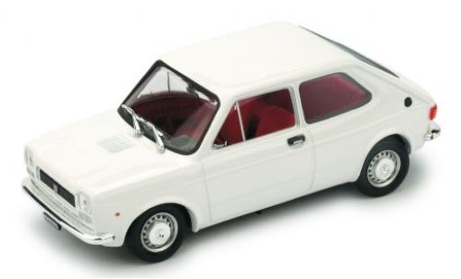 Modelauto Fiat 127 Serie 1 (.) wit 1972 1/43 Brumm