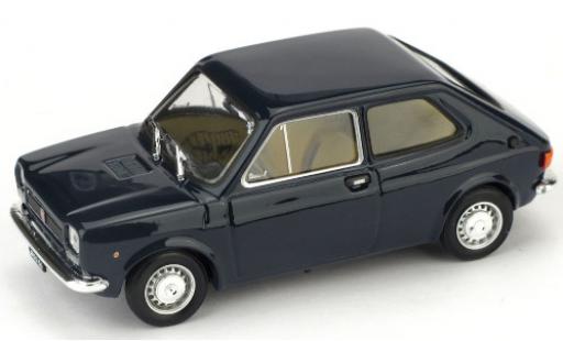 Modelauto Fiat 127 Serie 1 (1a ) blauw 1971 1/43 Brumm