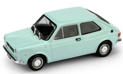 Modelauto Fiat 127 Serie 1 (1a ) blauw 1971 1/43 Brumm