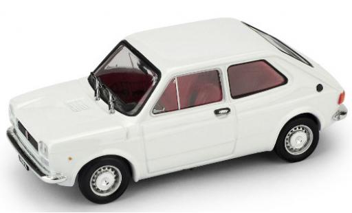 Modelauto Fiat 127 Serie 1 (1a ) wit 1971 1/43 Brumm