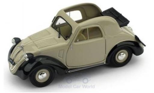 Modelauto Fiat 500 A 1.Serie beige/zwart 1936 1/43 Brumm