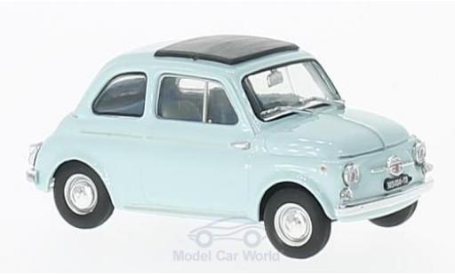 Modelauto Fiat 500 D blauw 1964 1/43 Brumm