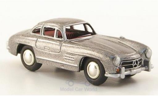 Modelauto Mercedes 300 Base (W198) metallic grijs 1/87 Bub