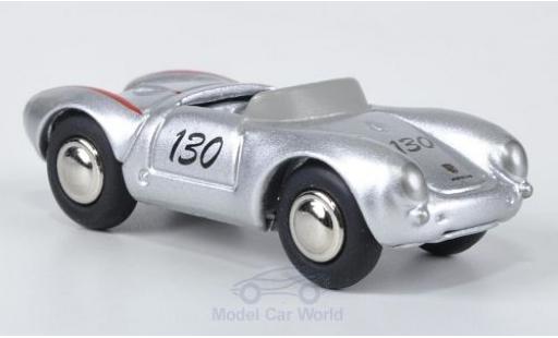 Modelauto Porsche 550 Base Spyder grijs No.130 1/87 Bub