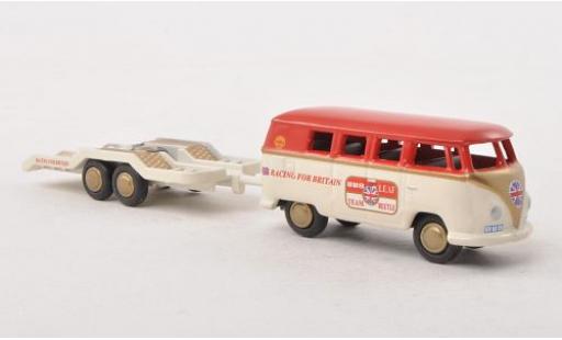 Modelauto Volkswagen T1 Base Bus avec remorque 1/87 Bub