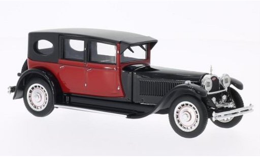 Bugatti 41 berline 1/43 Rio Royale zwart/rood 1927 modelauto
