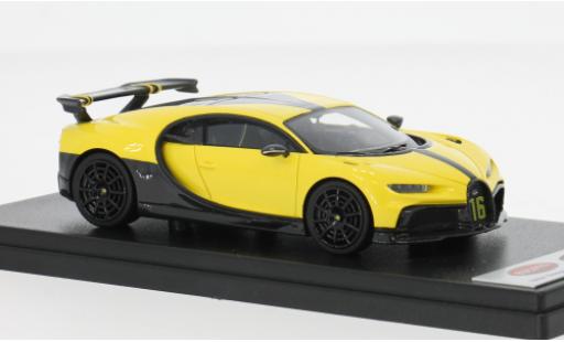 Modelauto Bugatti Chiron Pur Sport geel 2020 1/43 Look Smart