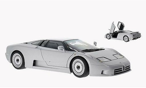Bugatti EB110 GT 1/18 Autoart metallic grijs 1991 modelauto