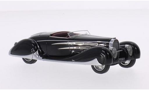 Modelauto Bugatti 57 C TC VanVooren zwart 1/43 Matrix