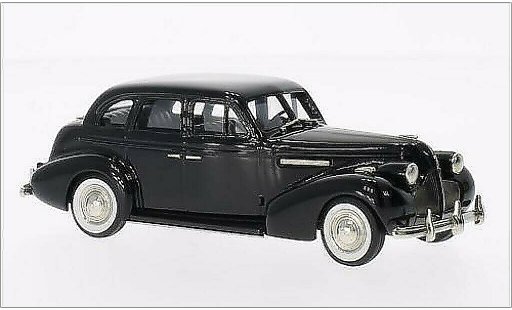 Buick Century Sedan 1/43 Brooklin 4-door M-61 zwart 1939 modelauto