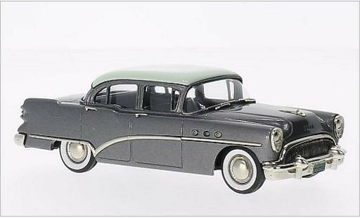 Buick Special Sedan 1/43 Brooklin metallic grijs/groen 1954 modelauto