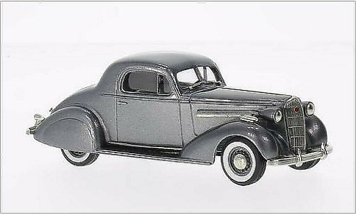 Buick Special Coupe 1/43 Brooklin Sport M-46S metallic grijs 1936 modelauto