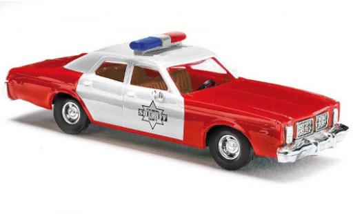 Modelauto Dodge Monaco police Finchburg County Sheriff 1976 1/87 Busch