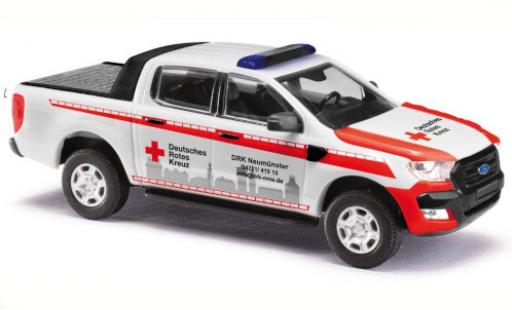 Modelauto Ford Ranger Emergency DRK Neum&Atilde;&frac14;nster 2016 1/87 Busch