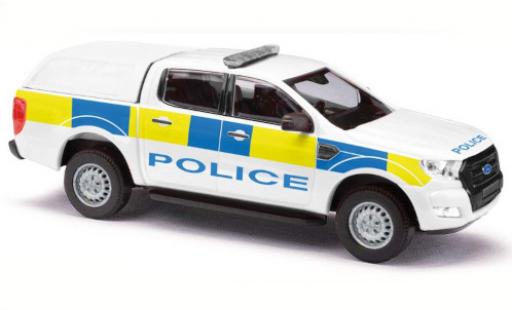 Modelauto Ford Ranger Emergency Politie (GB) 2016 1/87 Busch