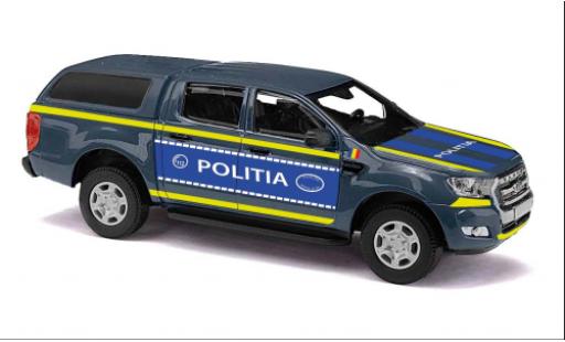 Modelauto Ford Ranger Emergency Politia (RO) 2016 1/87 Busch