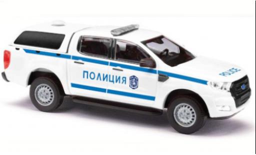 Modelauto Ford Ranger Emergency Polizia Bulgarien 2016 1/87 Busch