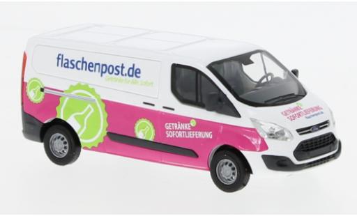 Modelauto Ford Transit Bus Douane bestelwagen Flaschenpost 2012 1/87 Busch