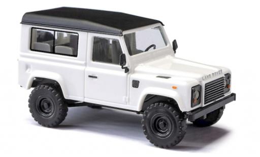 Modelauto Land Rover Defender 90 wit 1983 1/87 Busch