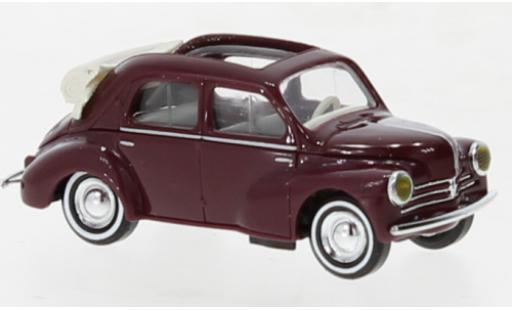 Modelauto Renault 4CV Cabriolet rood 1954 1/87 Busch