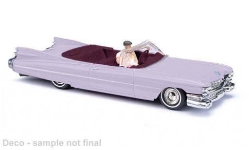 Modelauto Cadillac Eldorado Convertible Cabriolet lila 1959 1/87 Busch