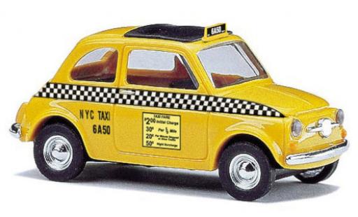 Modelauto Fiat 500 F NYC Taxi 1965 1/87 Busch