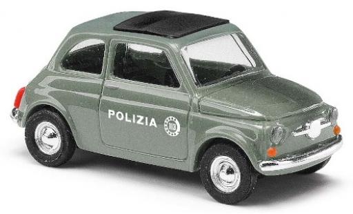 Modelauto Fiat 500 Police Polizia (IT) 1/87 Busch