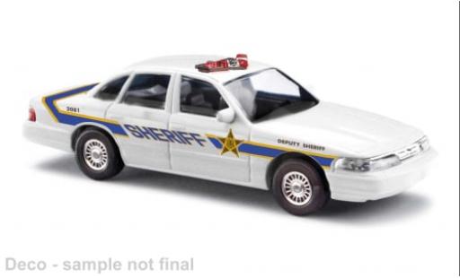 Modelauto Ford Crown Police Interceptor Victoria Politie NYC Deputy Sheriff 1996 1/87 Busch