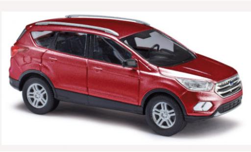 Modelauto Ford Kuga Berline metallic rood 2017 1/87 Busch