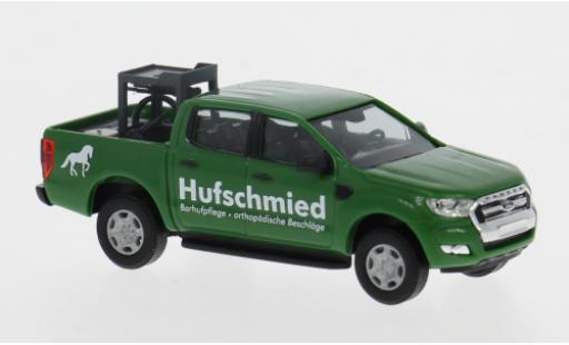 Modelauto Ford Ranger Pickup 2016 Mobiler Hufschmied 1/87 Busch