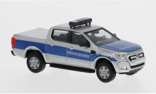 Modelauto Ford Ranger Pickup 2016 Ordnungsbeh&Atilde;&para;rde Wehrheim 1/87 Busch