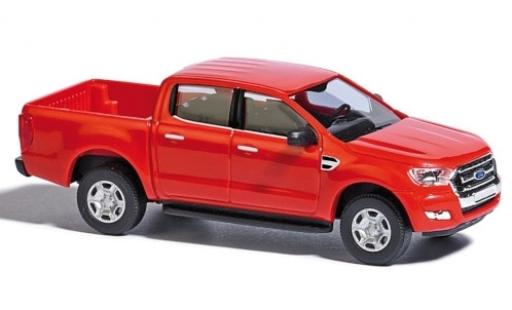 Modelauto Ford Ranger Pickup rood 2016 1/87 Busch