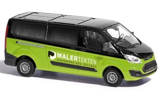 Modelauto Ford Transit Custom Bus Maler Tekten 2012 1/87 Busch