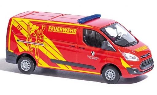 Modelauto Ford Transit Custom Brandweer Baiersdorf bestelwagen 1/87 Busch