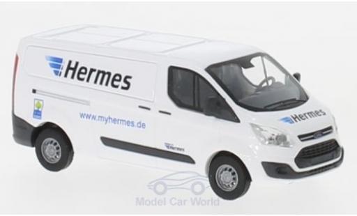 Modelauto Ford Transit Custom bestelwagen Hermes 2012 1/87 Busch