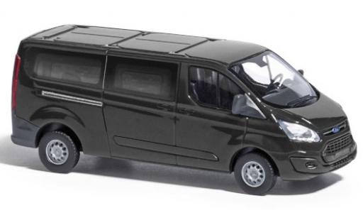 Modelauto Ford Transit Custom zwart 2012 bus 1/87 Busch