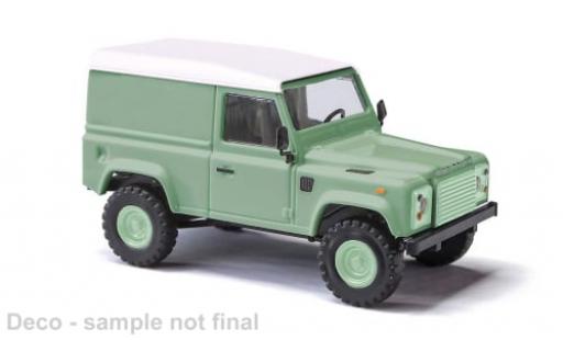 Modelauto Land Rover Defender 90 bestelwagen groen 1983 1/87 Busch