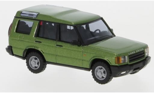 Modelauto Land Rover Discovery Base metallic groen 1/87 Busch