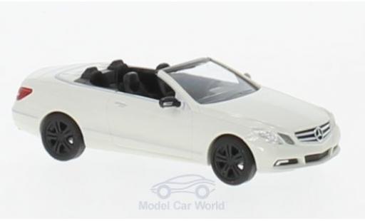 Modelauto Mercedes Classe E Cabriolet Sport (A 207) wit 2010 1/87 Busch