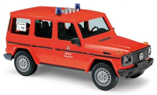 Modelauto Mercedes Classe G Utilitaire (W461) Sedanr Brandweer 1/87 Busch