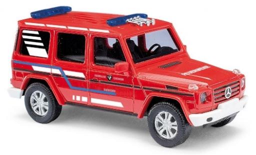 Modelauto Mercedes Classe G Utilitaire (W463) Brandweer Taufkirchen 2008 1/87 Busch