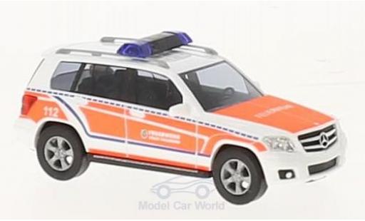 Modelauto Mercedes GLK Base Klasse Brandweer Falkensee 2009 1/87 Busch