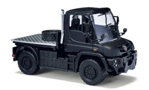Modelauto Mercedes Unimog 406-425 U 430 zwart zwart Edition 1/87 Busch