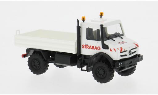 Modelauto Mercedes Unimog U300-U5023 U5023 2013 STRABAG 1/87 Busch