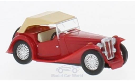 Modelauto MG Midget Base TC rood 1945 1/87 Busch
