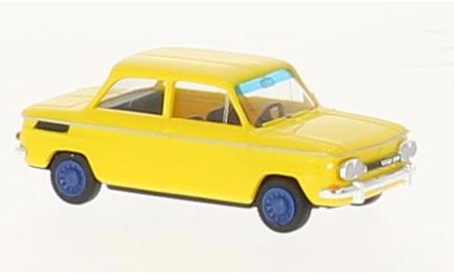 Modelauto NSU 1000 TT geel 1965 1/87 Busch