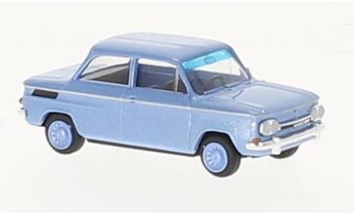 Modelauto NSU 1000 TT metallic blauw 1965 1/87 Busch